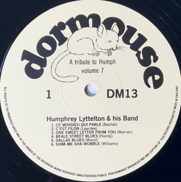 Humphrey Lyttelton And His Band : A Tribute to Humph Volume 7 (LP)