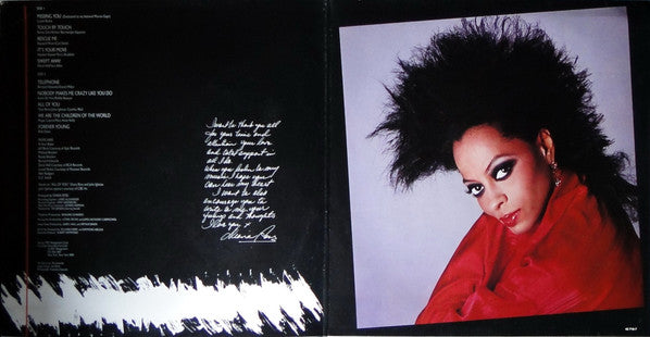 Diana Ross : Swept Away (LP, Album, Gat)