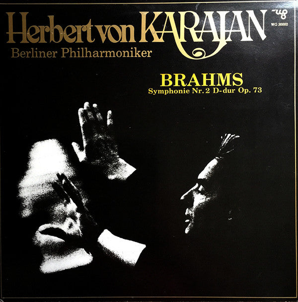 Herbert von Karajan, Berliner Philharmoniker : Herbert Von Karajan, Berliner Philharmoniker, Brahms, Symphonie Nr.2 D-Dur Op.73 (LP, Album, RE)