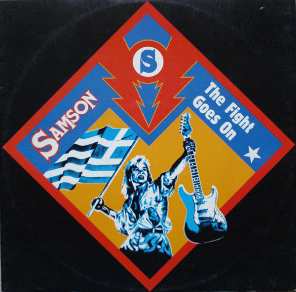 Samson (3) : The Fight Goes On (12", Single)