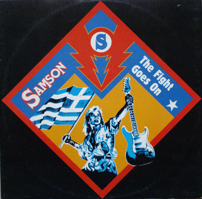 Samson (3) : The Fight Goes On (12", Single)