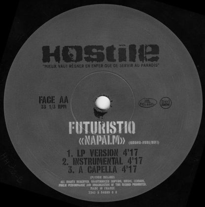 Hamed Däye Feat. Lino / Futuristiq : Independance Daye / Napalm (12")