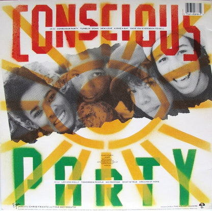 Ziggy Marley And The Melody Makers : Conscious Party (LP, Album)