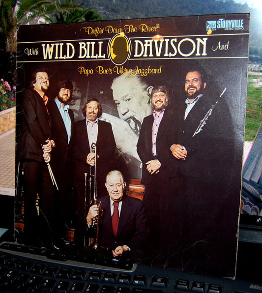 Wild Bill Davison And Papa Bue's Viking Jazz Band : Driftin' Down The River (LP, Album)