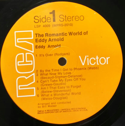 Eddy Arnold : The Romantic World Of Eddy Arnold (LP, Album, RP)