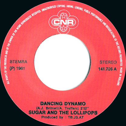 Sugar & The Lollipops : Dancing Dynamo (7", Single)