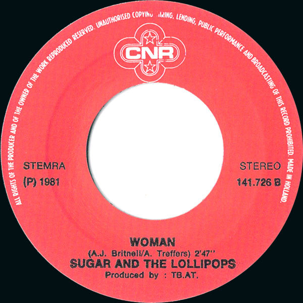 Sugar & The Lollipops : Dancing Dynamo (7", Single)