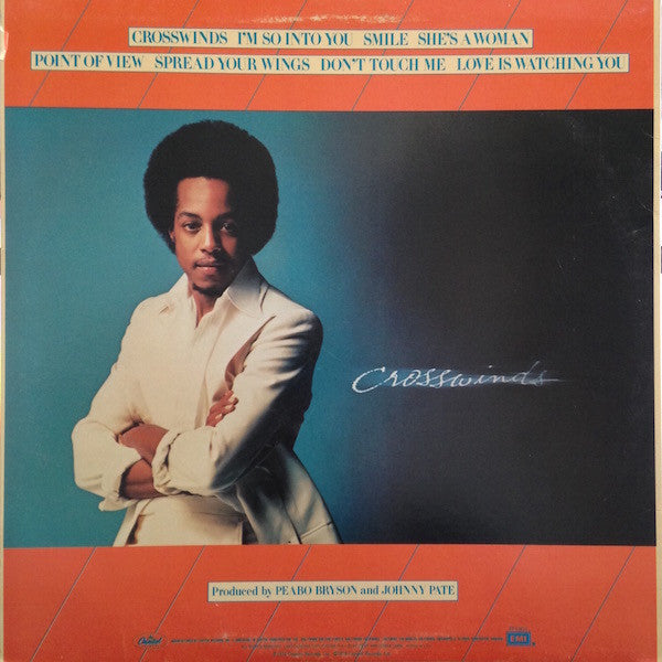 Peabo Bryson : Crosswinds (LP, Album, Los)