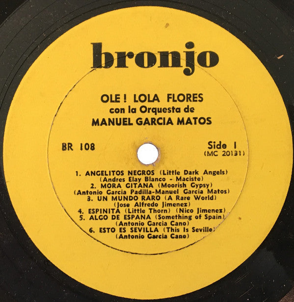 Lola Flores : ¡Olé! (LP, Album)