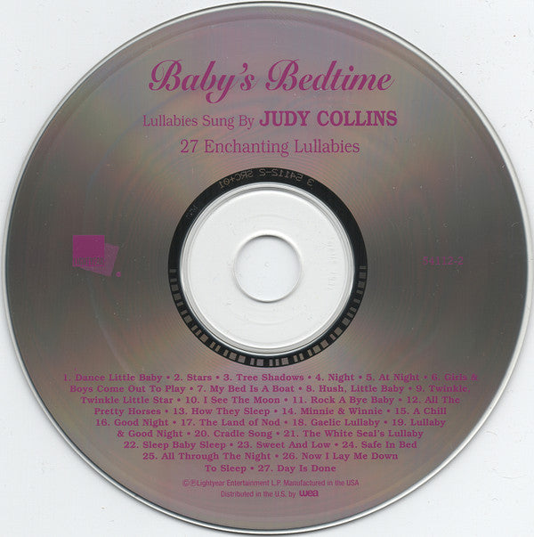 Judy Collins : Baby's Bedtime (CD, Album)