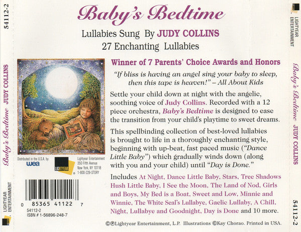 Judy Collins : Baby's Bedtime (CD, Album)