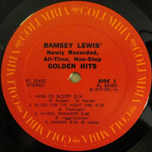 Ramsey Lewis : Golden Hits (LP, Album)