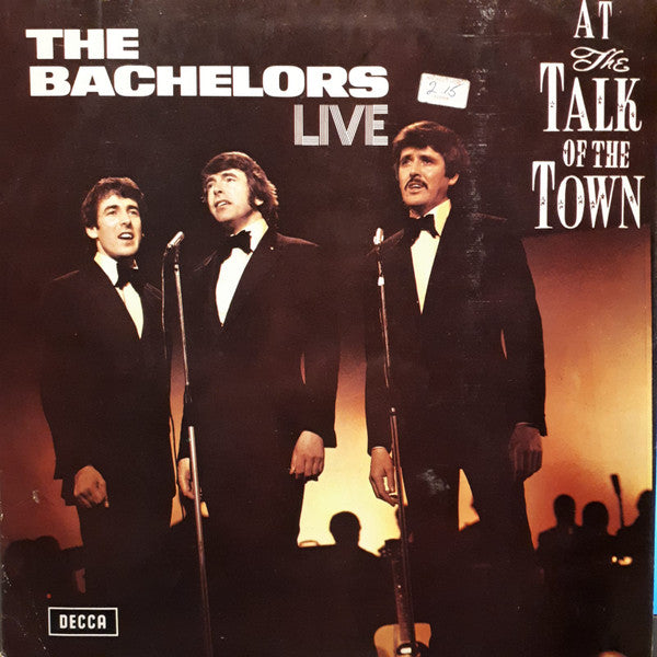 The Bachelors : The Bachelors Live At The Talk Of The Town (LP, Album)