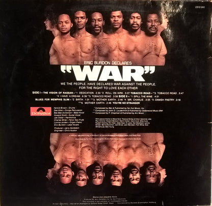 Eric Burdon & War : Eric Burdon Declares "War" (LP, Album)