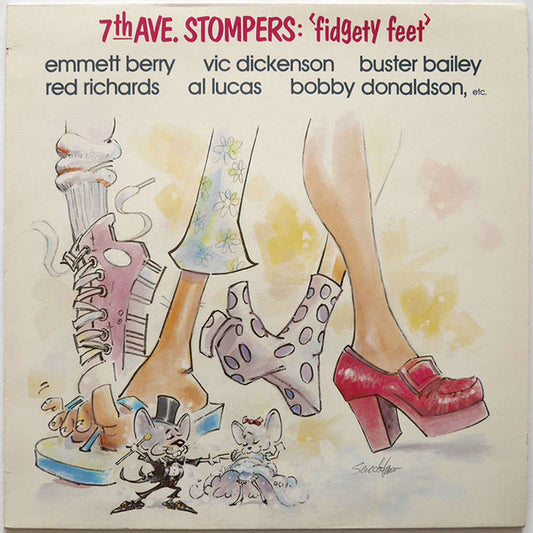 7th Ave. Stompers : Fidgety Feet (LP, Album, RE)