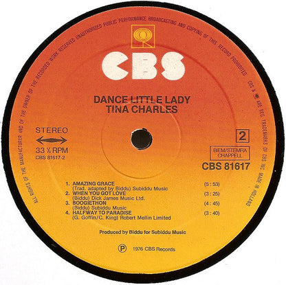 Tina Charles : Dance Little Lady (LP, Album)