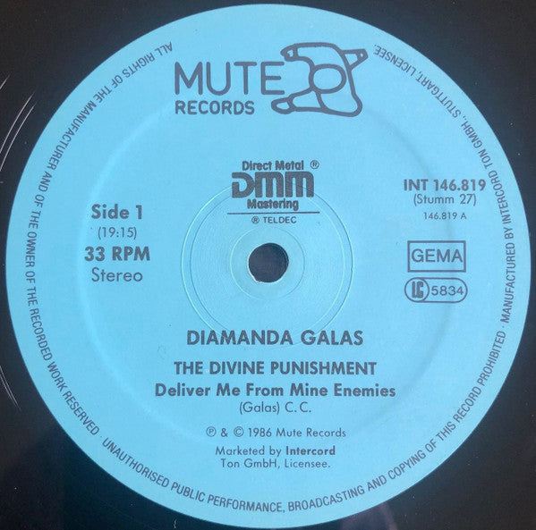 Diamanda Galás : The Divine Punishment (LP, Album)