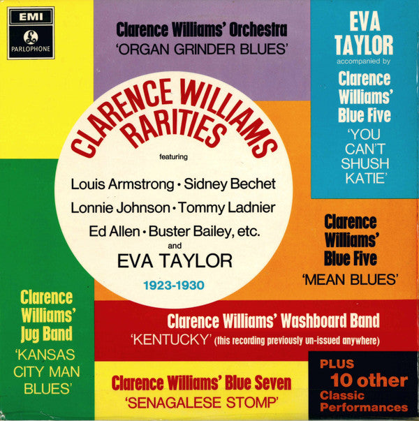 Clarence Williams : Clarence Williams Rarities (LP, Comp, Mono)