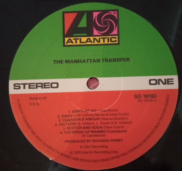 The Manhattan Transfer : Coming Out (LP, Album)