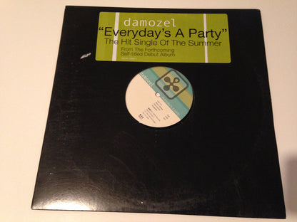 Damozel : Everyday's A Party (12", Promo)