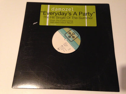 Damozel : Everyday's A Party (12", Promo)