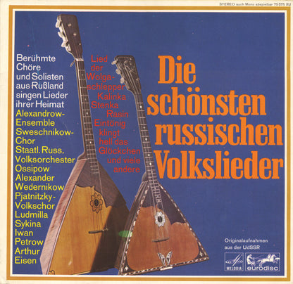 Various : Die Schönsten Russischen Volkslieder (LP, Comp)