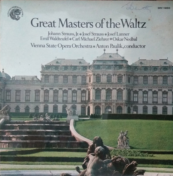 Anton Paulik, Orchester Der Wiener Staatsoper : The Great Waltz Composers (LP)