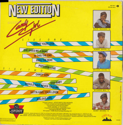 New Edition : Candy Girl (LP, Album)