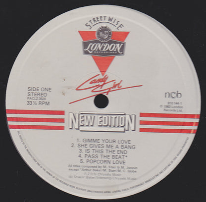 New Edition : Candy Girl (LP, Album)