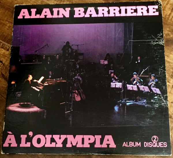 Alain Barrière :  A L'Olympia  (2xLP, Gat)