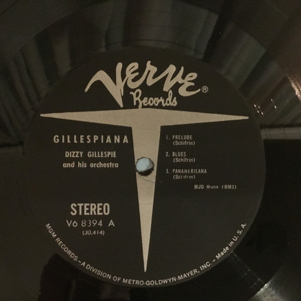 Dizzy Gillespie And His Orchestra : Gillespiana (LP, Album)