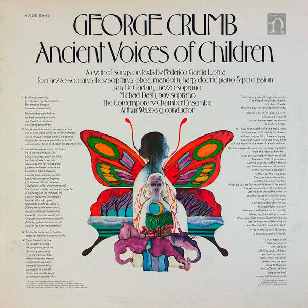 George Crumb : Ancient Voices Of Children (LP)