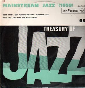 Andy Gibson And His Orchestra / The Mainstream Sextet : Mainstream Jazz (1959) (LP, Comp, Mono)