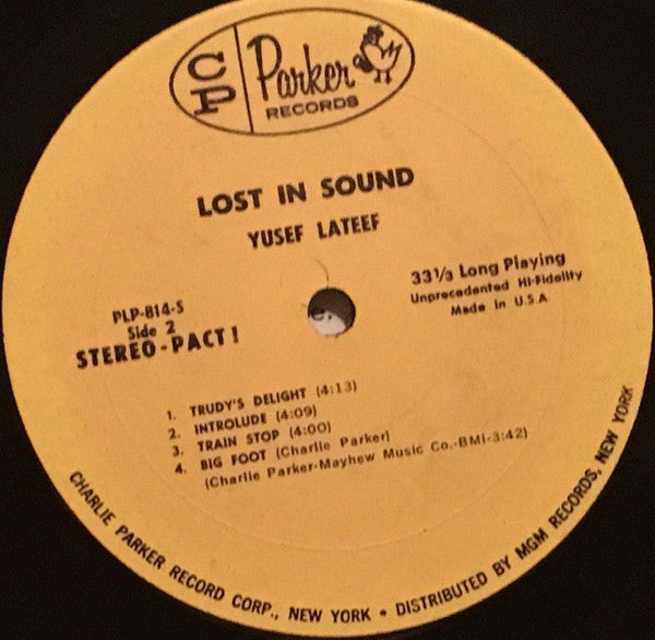 Yusef Lateef : Lost In Sound (LP, Album)