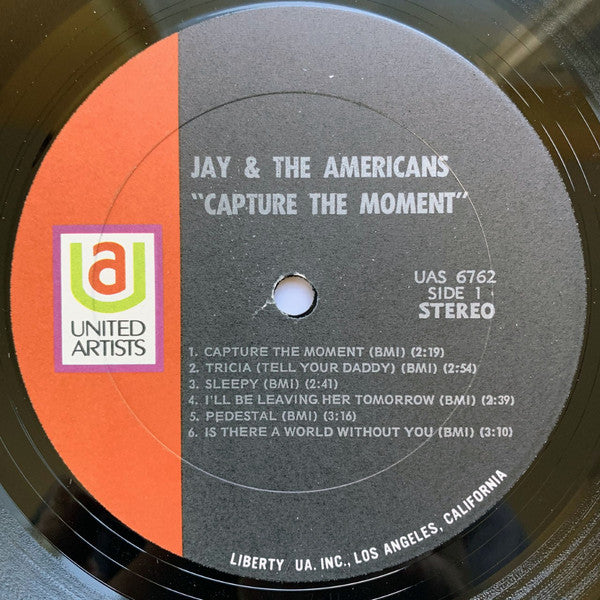 Jay & The Americans : Capture The Moment (LP, Album, All)