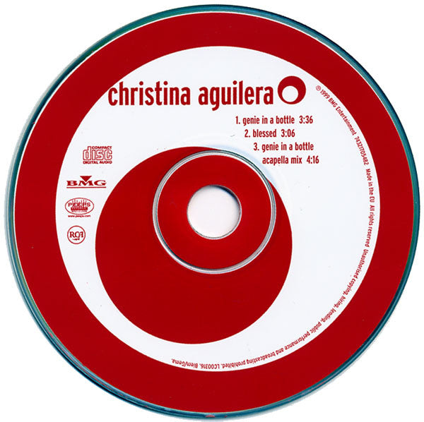 Christina Aguilera : Genie In A Bottle (CD, Single, CD1)