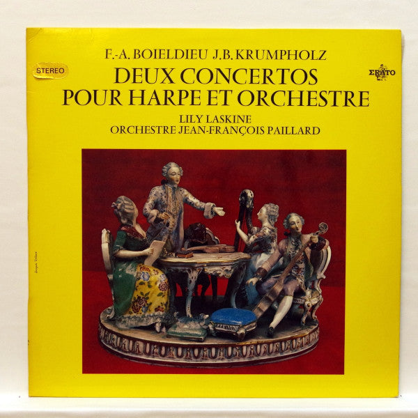 François-Adrien Boieldieu / Johann Baptist Krumpholtz, Lily Laskine, Orchestre De Chambre Jean-François Paillard : Deux Concertos Pour Harpe Et Orchestre (LP)