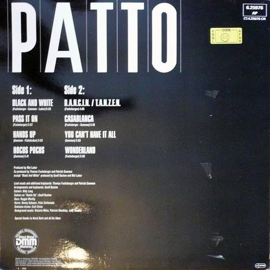 Patto : Patto (LP, Album)