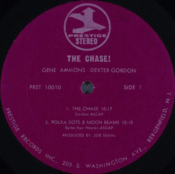 Gene Ammons & Dexter Gordon : The Chase! (LP, Album)