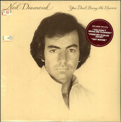 Neil Diamond : You Don't Bring Me Flowers (LP, Album, RE, Car)