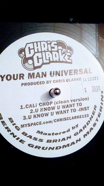 Chris Clarke : Your Man Universal (12", EP)