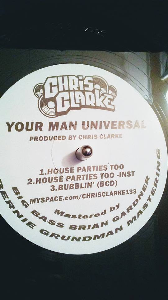 Chris Clarke : Your Man Universal (12", EP)