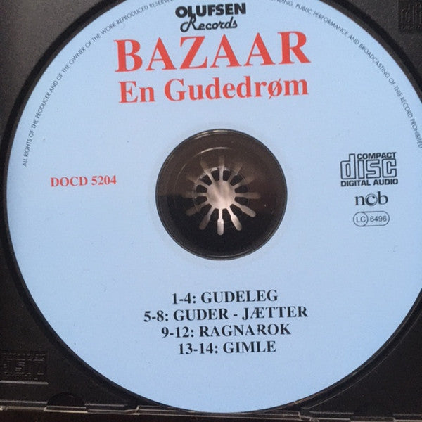 Bazaar (6), Anders Koppel : En Gudedrøm (CD, Album, RE)