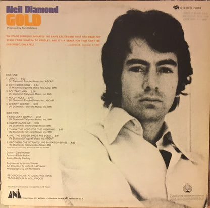 Neil Diamond : Gold (LP, Album)