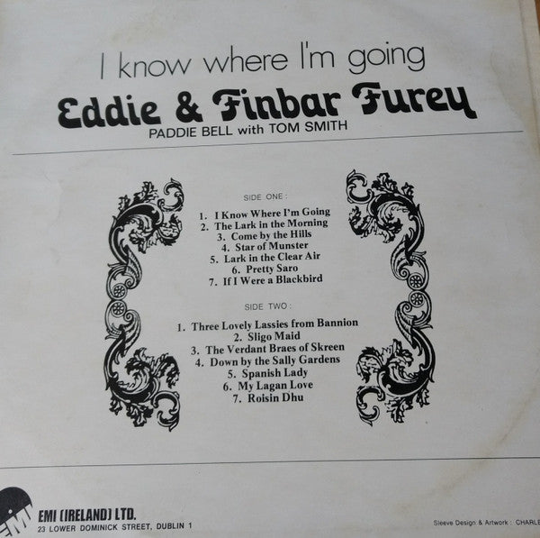 Finbar & Eddie Furey, Paddie Bell With Tom Smith (12) : I Know Where I'm Going (LP, Album)