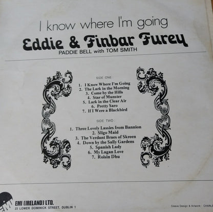 Finbar & Eddie Furey, Paddie Bell With Tom Smith (12) : I Know Where I'm Going (LP, Album)