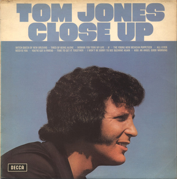 Tom Jones : Close Up (LP, Album, RP)