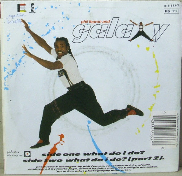 Phil Fearon & Galaxy : What Do I Do? (7", Single)