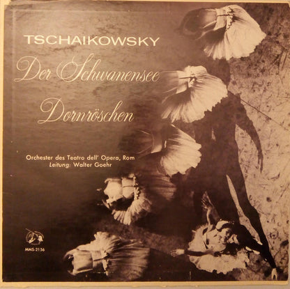 Pyotr Ilyich Tchaikovsky / Orchestra Del Teatro Dell'Opera Di Roma / Walter Goehr : Der Schwanensee - Dornröschen (LP)