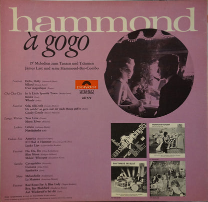 James Last & His Hammond Bar Combo : Hammond À Gogo - 28 Melodien Zum Tanzen Und Träumen (LP, Album)